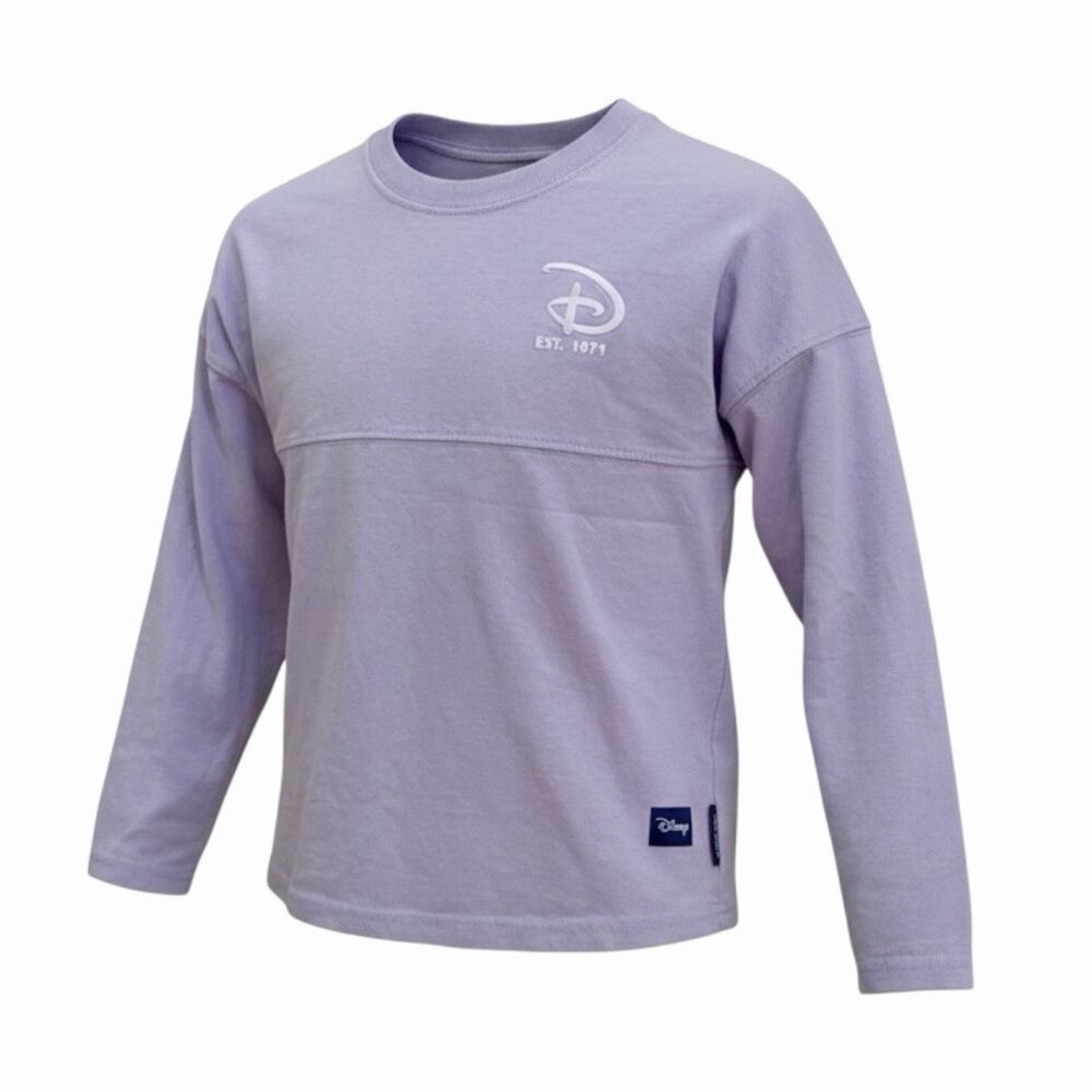 Disney Parks Walt Disney World Lavender Opalescent Spirit Jersey Youth Med 7-8